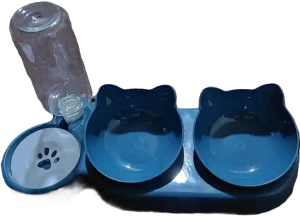 Double Dish with water bottle