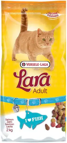 Lara Dry Food for Adult Cats, Fish.