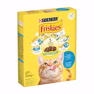 Friskies Purina Friskies Salmon Chunks In Gravy Wet Cat Food Pouch 85G & Purina Friskies Kitten Chicken Chunks in Gravy Wet Cat Food Pouch 85g in Damasucs