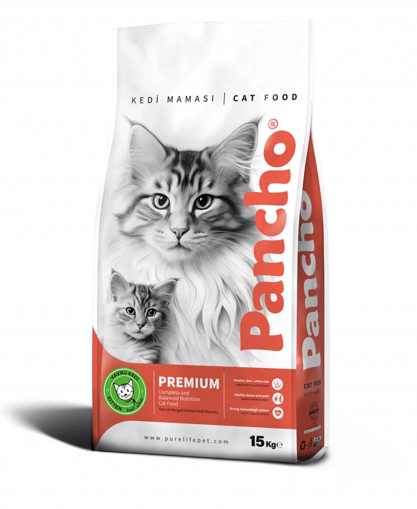 دراي فود بانشو للقطط الصغيرة في دمشق. Pancho Kitten Dry Food Chicken In Damascus