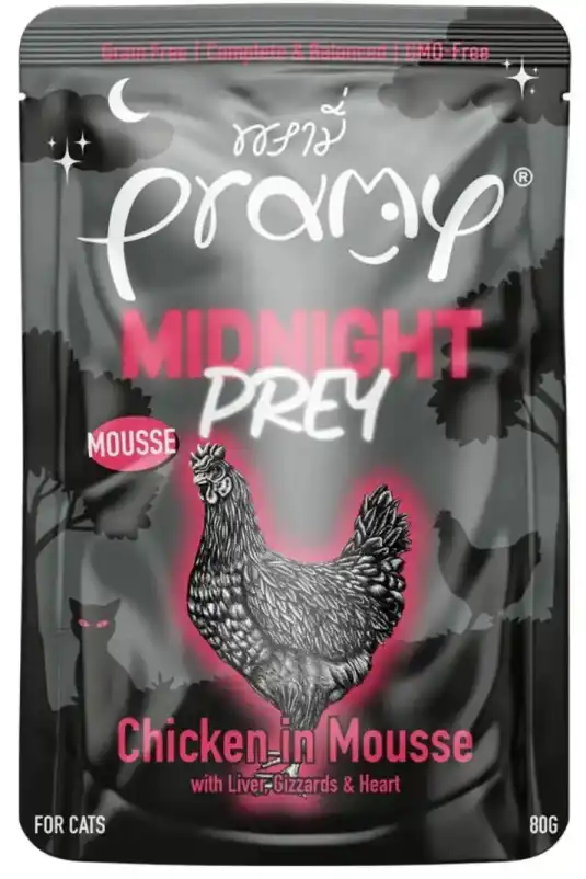Pramy Midnight Chicken Moose Cat Food