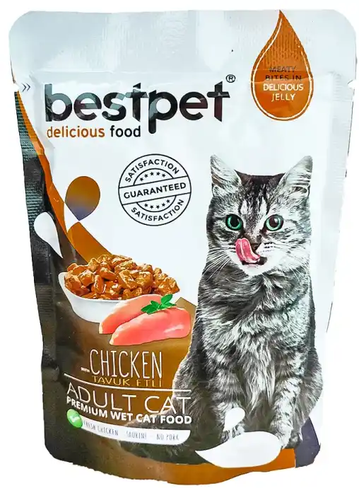 BestPet Chicken Adult Cat Wet Food 85G in Damascus